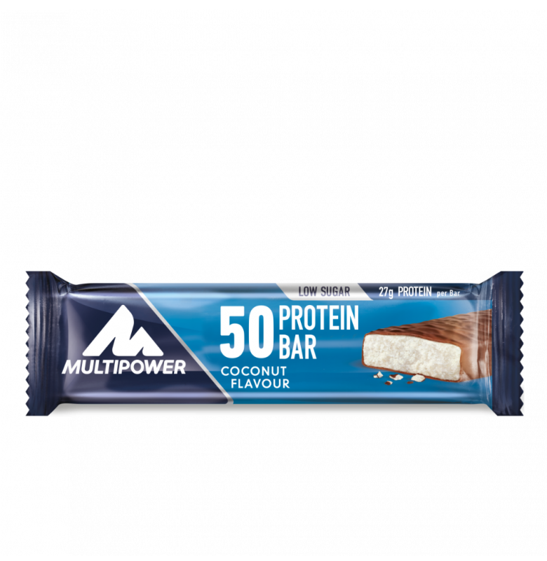Multipower %50 Protein Bar 50g Hindistan Cevizi & Sütlü Çikolatalı (20li Kutu) Ürün ikincil görseli