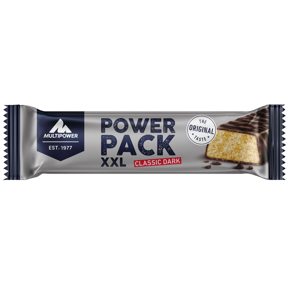 Multipower Power Pack XXL Bitter Çikolata ve Muzlu Protein Bar 60g (Kutu)