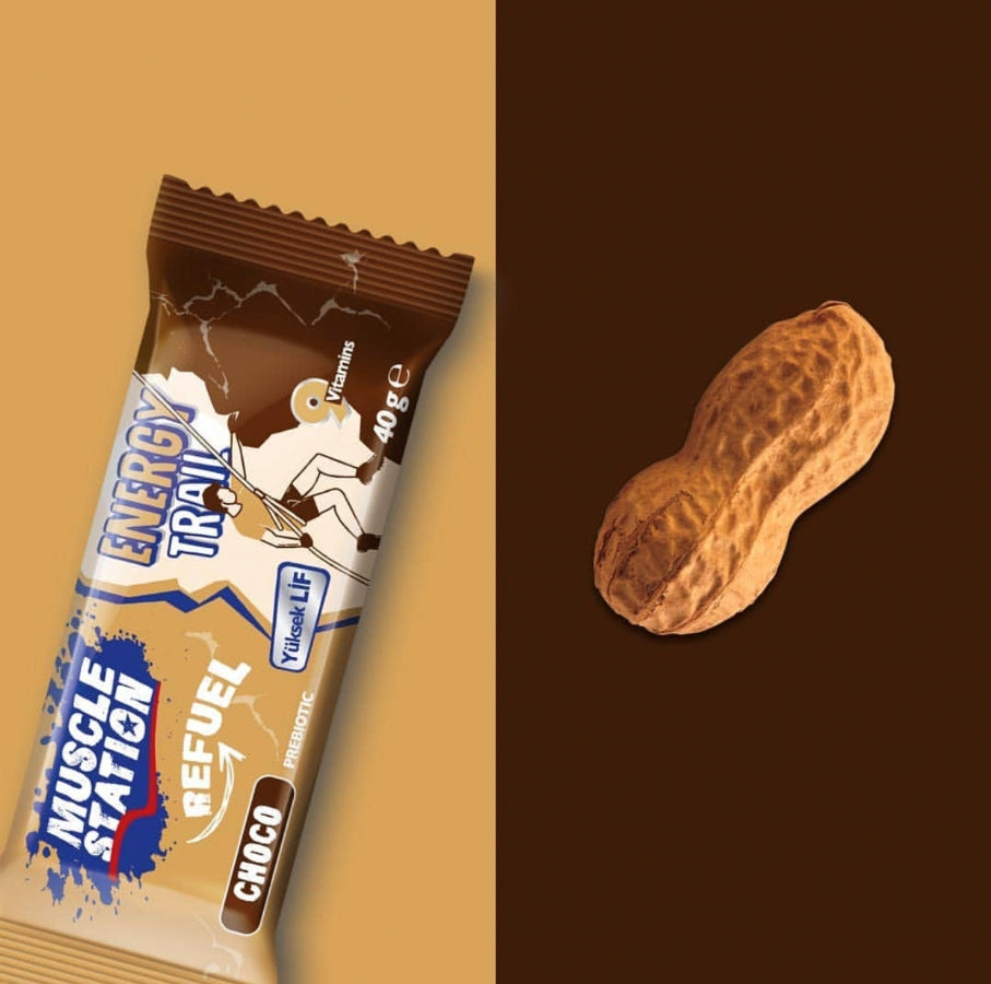 Muscle Station Energy Trail - Protein ve Vitamin İlaveli Bar