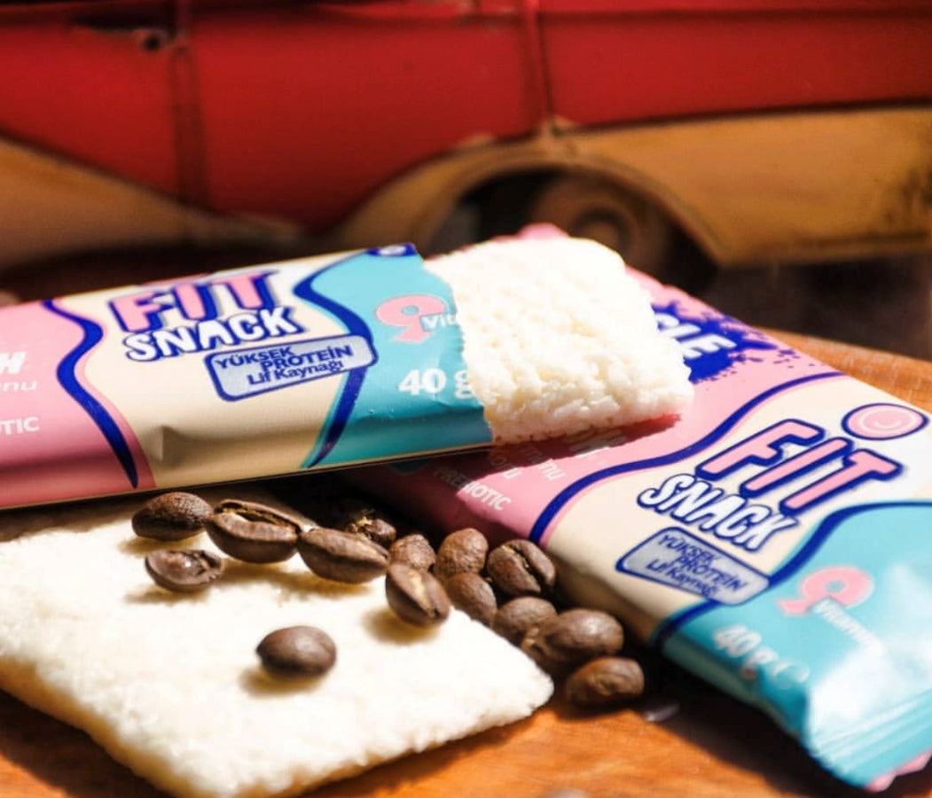 Musclestation Fit Snack Coconut - Protein ve Vitamin İlaveli Bar
