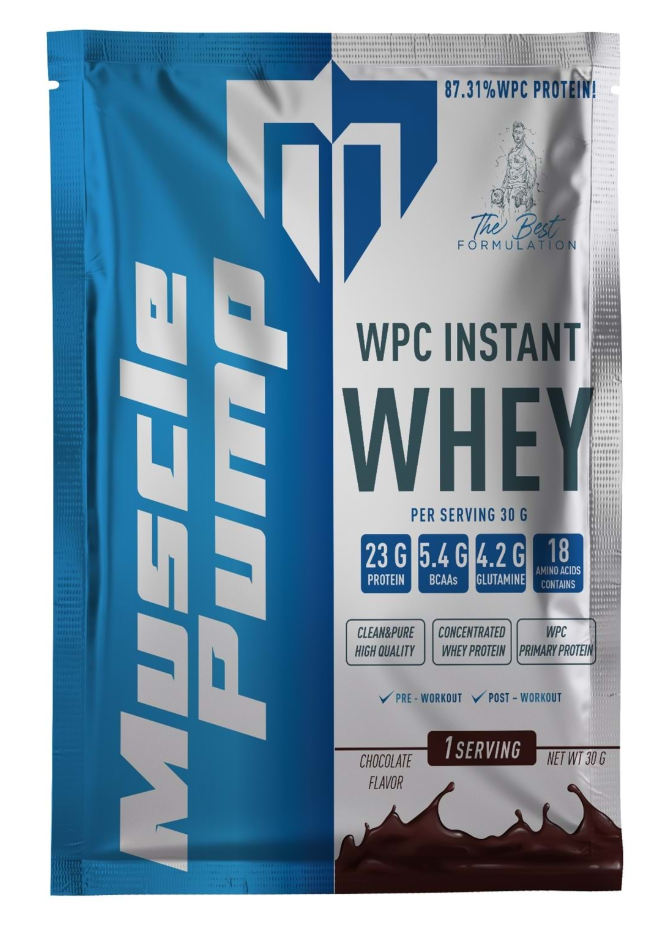 Muscle Pump WPC Instant Whey 30g Çikolata Aromalı (Tekli) Ürün ana görseli