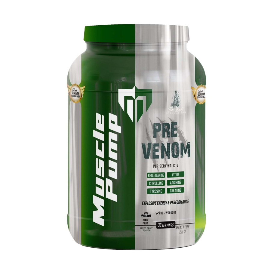 Muscle Pump Pre-Venom Powder 510g Karışık Meyve Aromalı