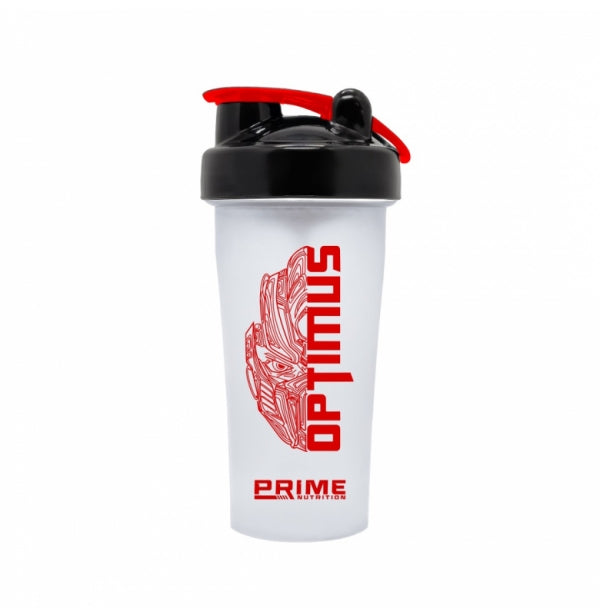 Prime Nutrition Optimus Shaker 650ml Red Transparent Main image