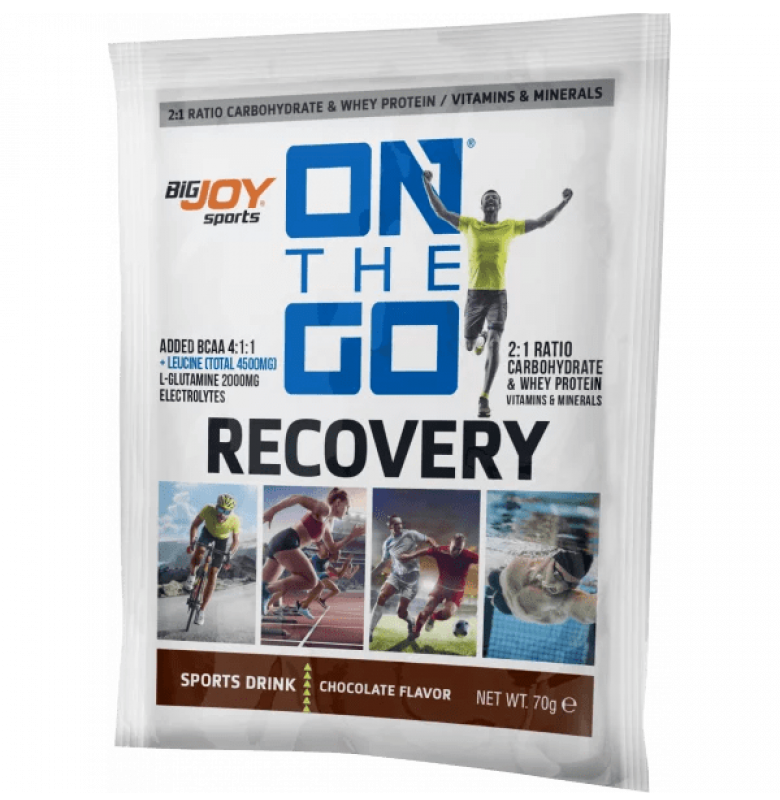 Bigjoy On The Go Recovery Karışımı Çikolata Aromalı 70g Saşe(Tekli)