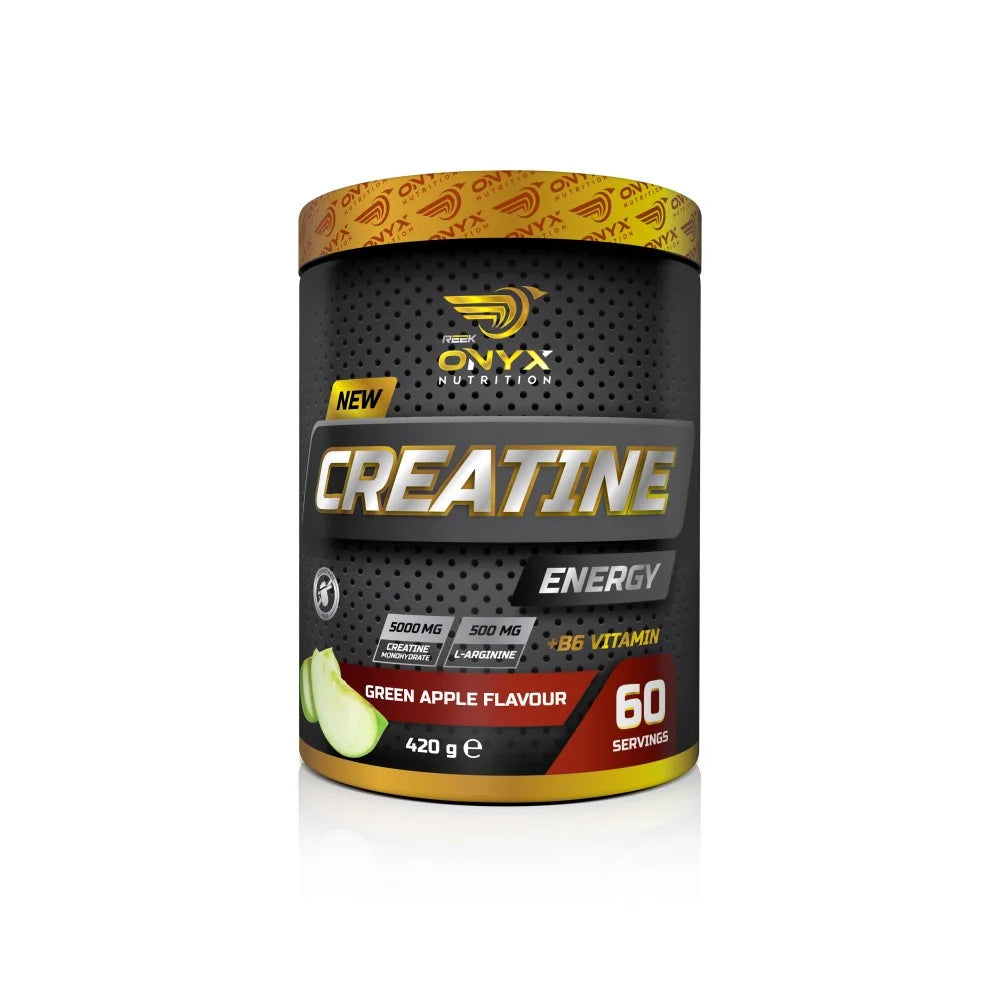 ONYX Creatine Energy 420g Yeşil Elma 60 Servis Ürün ana görseli