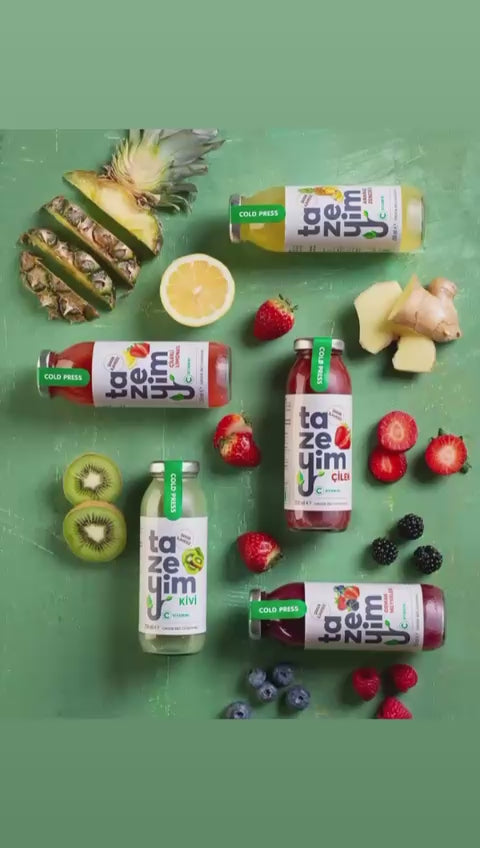 Tazeyim Portakal Limon Zencefil Suyu - 250ml