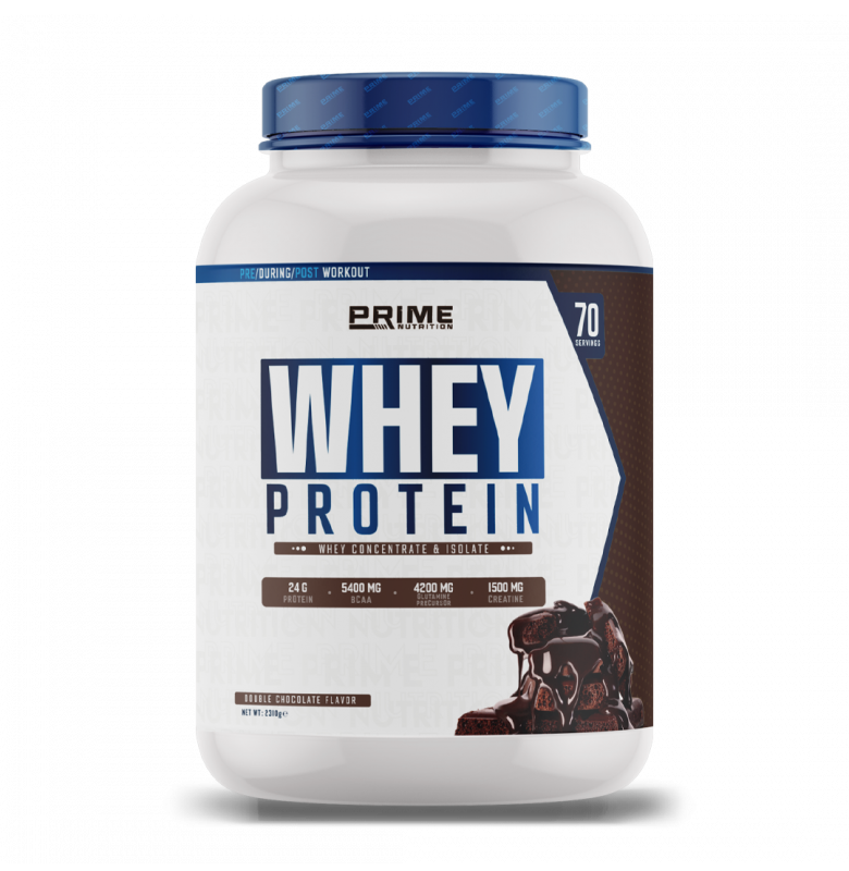 Prime Nutrition Whey Protein™ Double Chocolate 2310g - Chocolate Flavored Protein Powder Main image