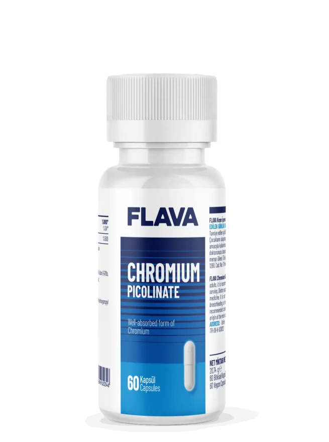 Flava Chromium Picolinate 60 Kapsül