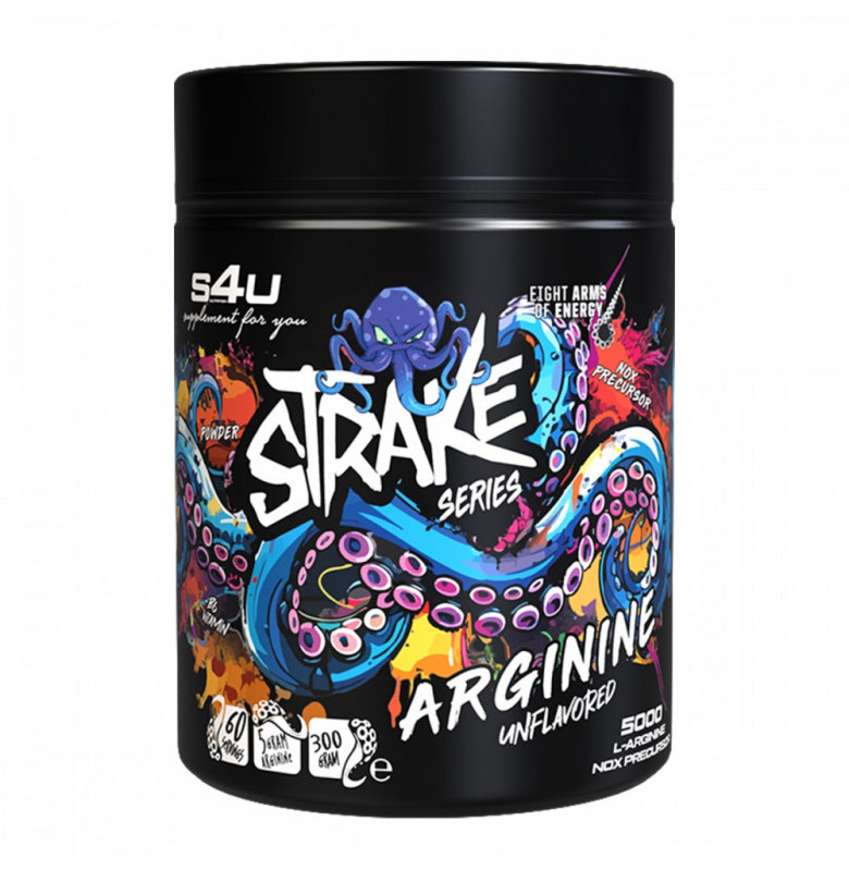 S4U Strike Series Arginine 300g Aromasız Toz Arjinin