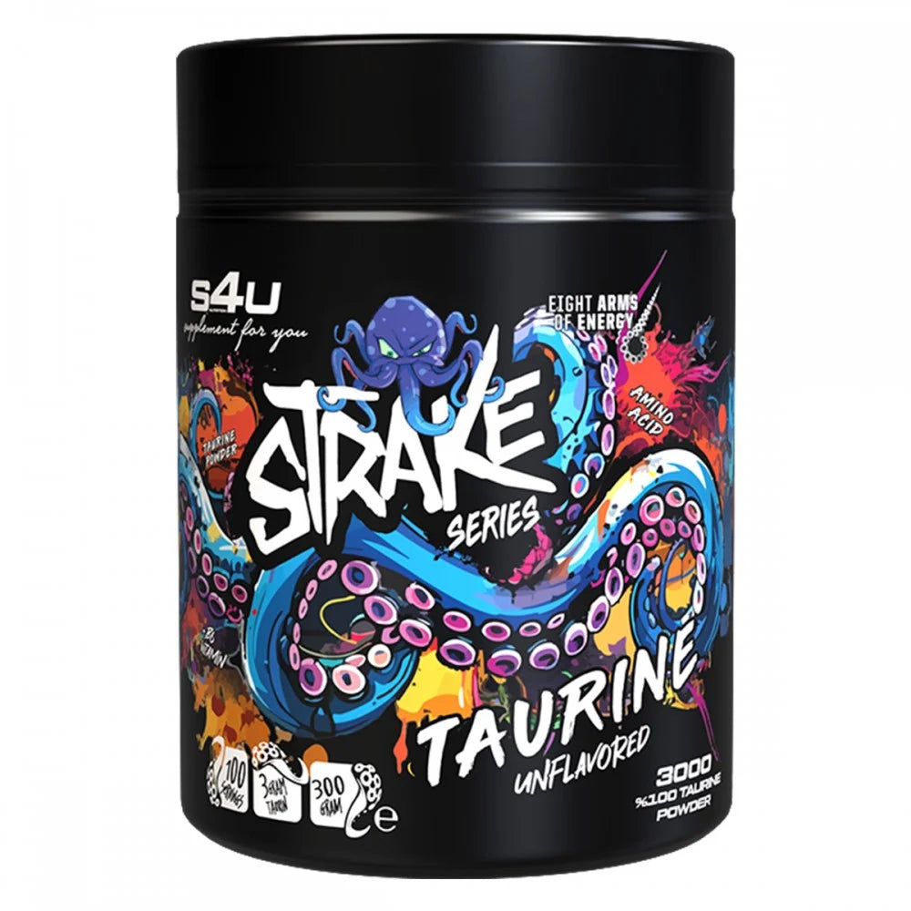 S4U Strake Series Taurine 300 gram Saf Taurin 100 Servis
