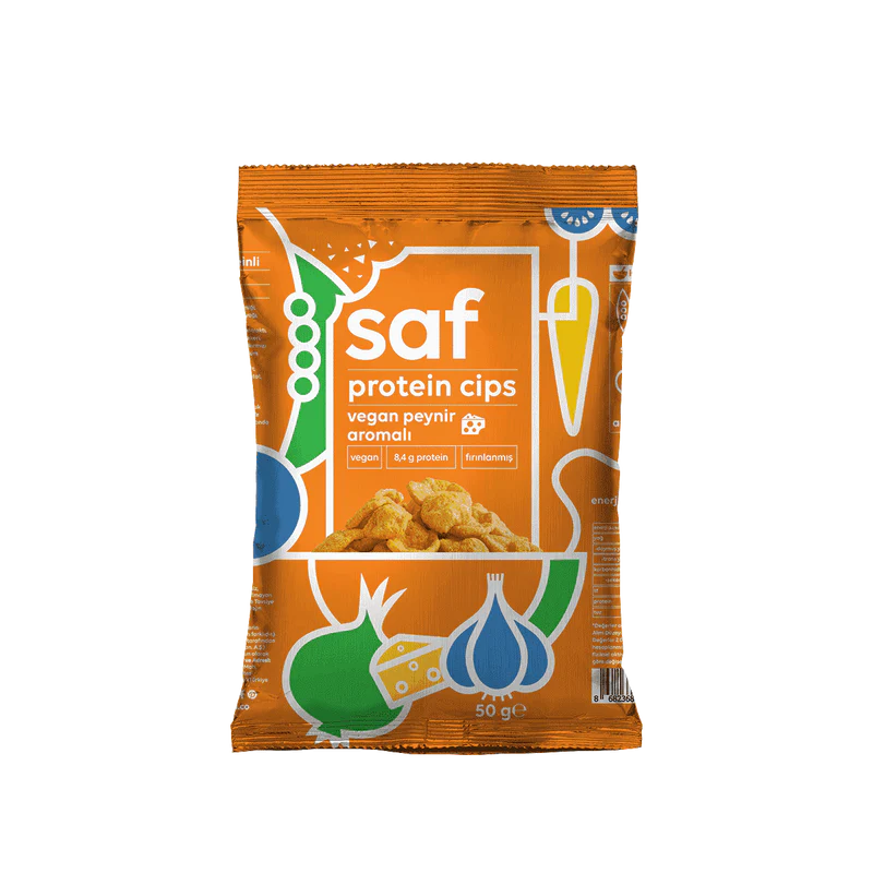SAF Nutrition Vegan Peynirli Protein Cips 50g