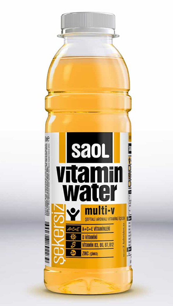 SAOL Vitamin Water Multi-V 500ml - Multivitamin Destekli Su Ürün ana görseli