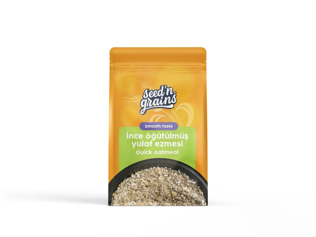 Seed'n Grains İnce Öğütülmüş Yulaf Ezmesi 400g - Diyet ve Sporcu