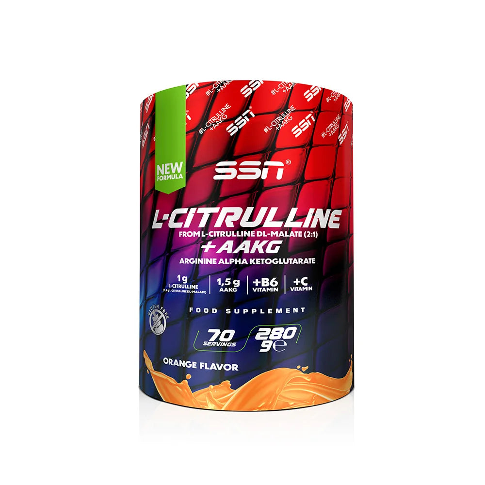 SSN Citrulline Malate + AAKG 280g - Portakal Aromalı