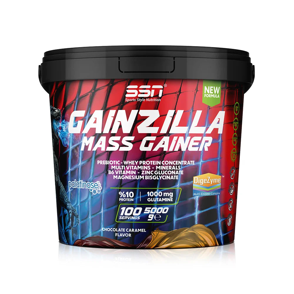 SSN Gainzilla Mass Gainer 5000g Çikolata ve Karamel Aromalı Karbonhidrat