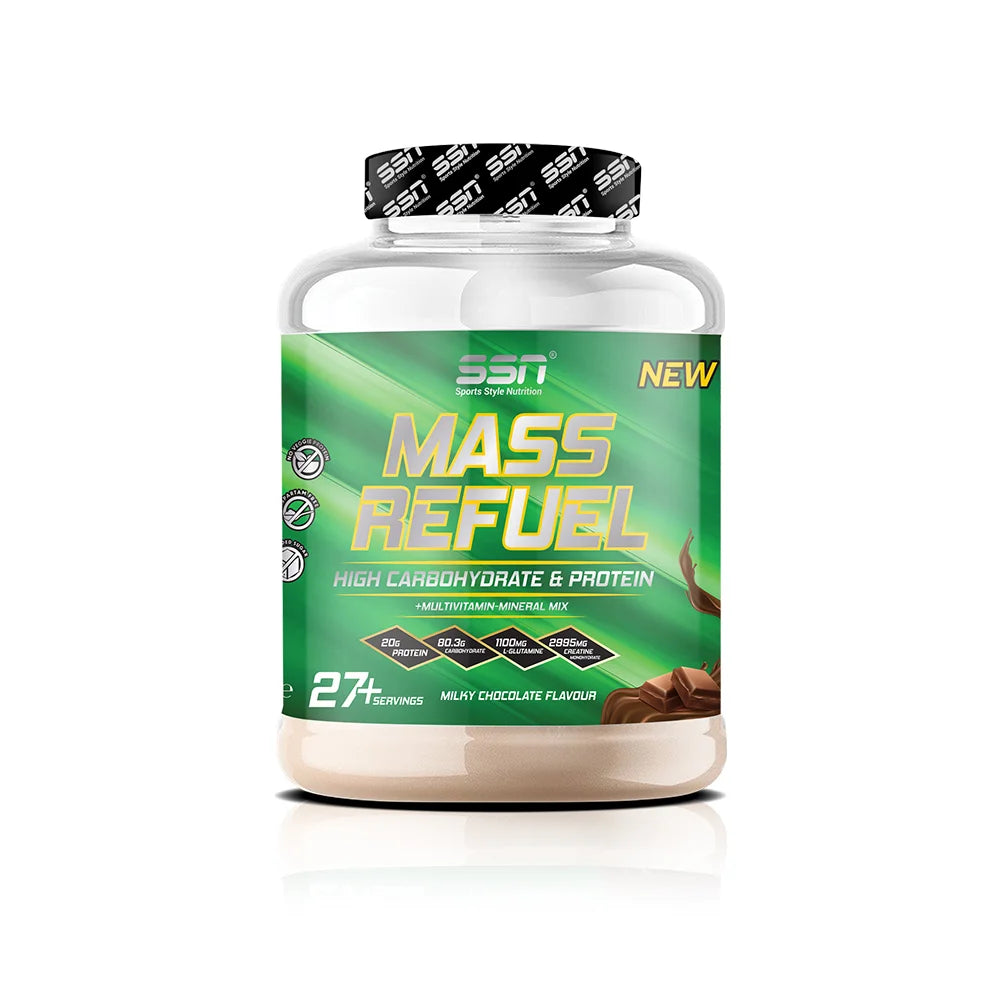 SSN Mass Refuel 3000g - Chocolate Carbohydrate (Weight Gainer) Main image