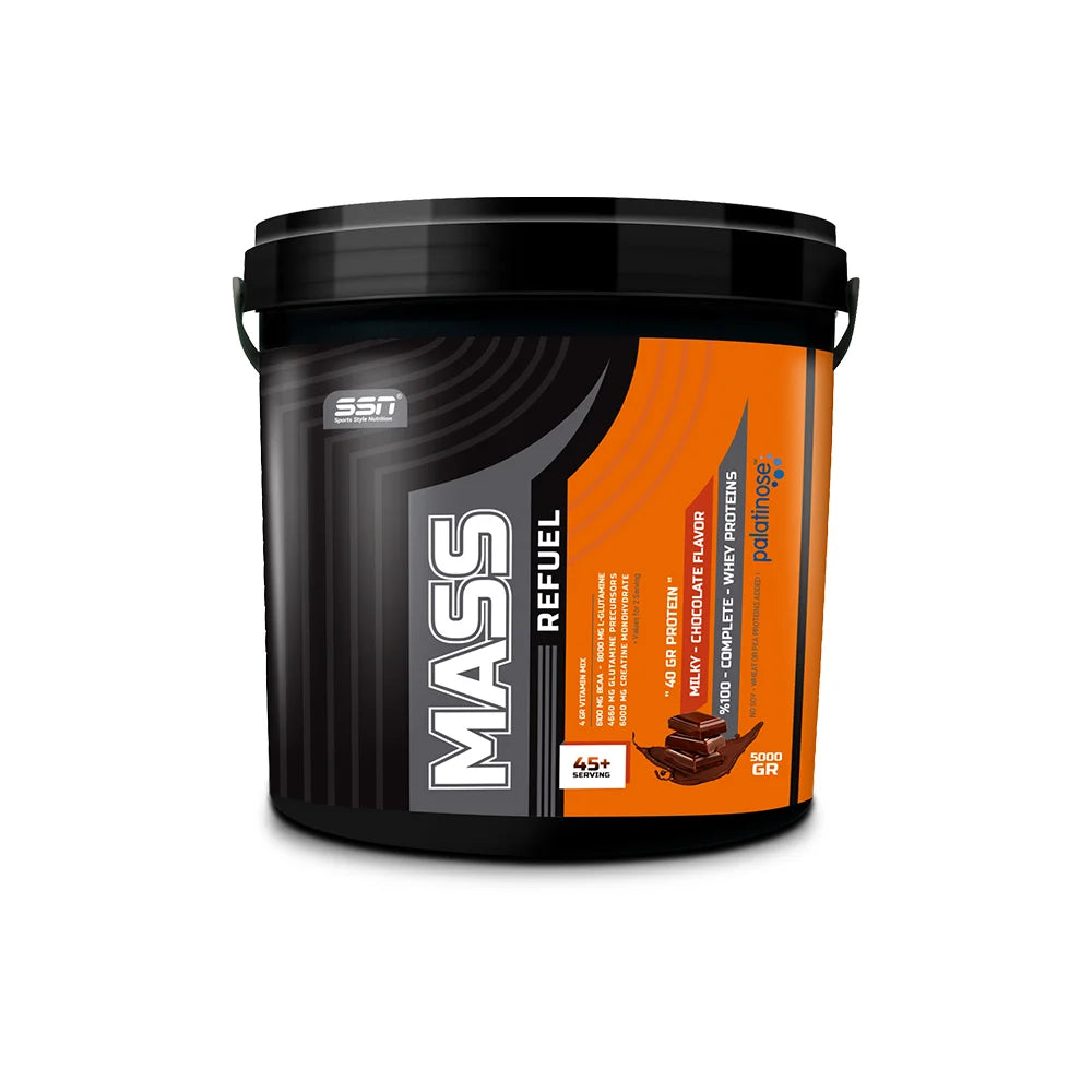 SSN Mass Refuel Carbohydrate Powder 5000g - (Chocolate) Main image