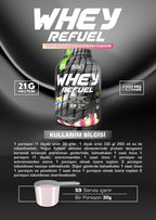 SN Whey Refuel 1770g - Beyaz Çikolata ve Ahududu Protein Tozu