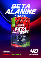 SSN Beta Alanin + AAKG Refuel 280g - Çilek Kivi Aromalı Takviye