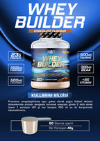 SSN Whey Builder 2400 Gr - Çikolata Aromalı Protein Tozu