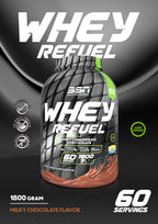 SSN Whey Refuel 1800g - Çikolata Aromalı Protein Tozu