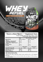 SSN Whey Refuel 1800g - Çikolata Aromalı Protein Tozu