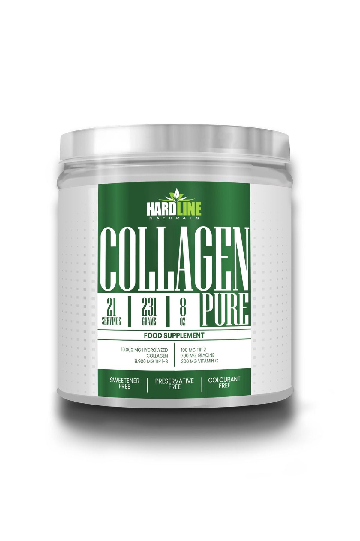 Hardline Naturals Collagen Pure 231g Aromasız Kolajen