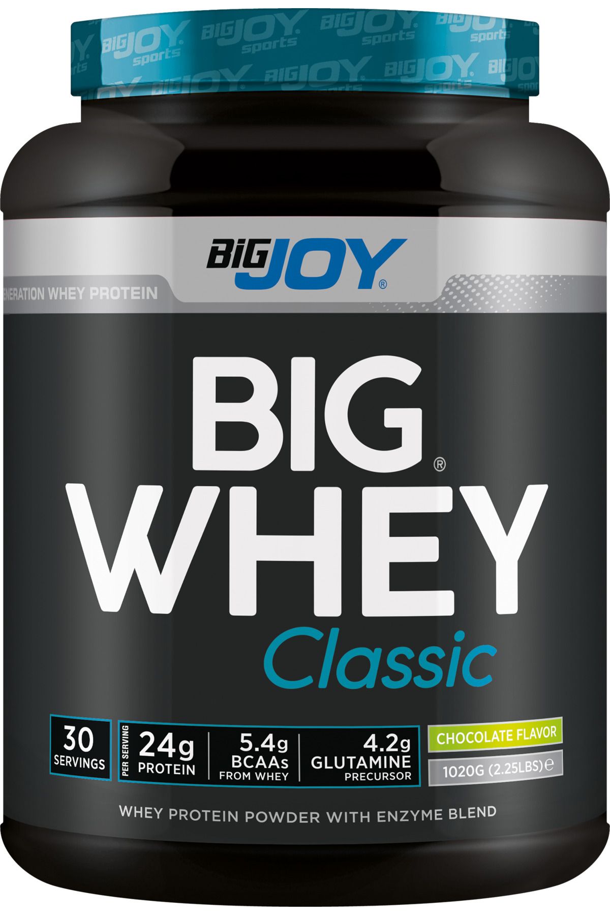 Bigjoy Bigwhey Whey Classic 1020g Schokoladengeschmack Proteinpulver Hauptbild