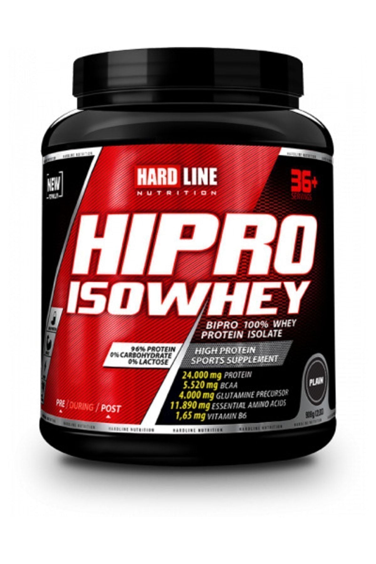 Hardline Hipro IsoWhey 908g Schokoladengeschmack Isolat-Proteinpulver Hauptbild