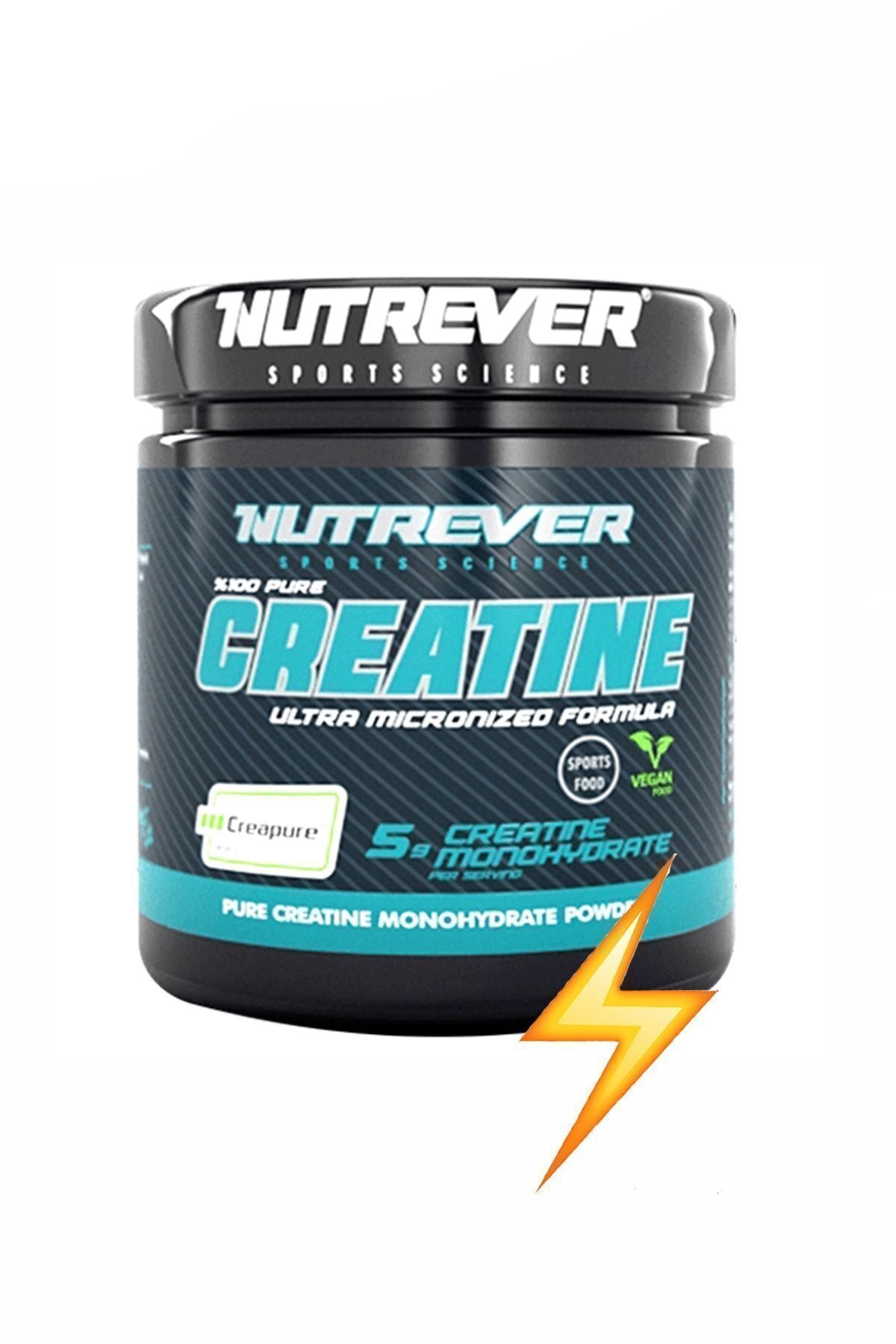 Nutrever Pure Creatine Monohydrate 250g Aromasız Toz Kreatin Monohidrat Ürün ana görseli