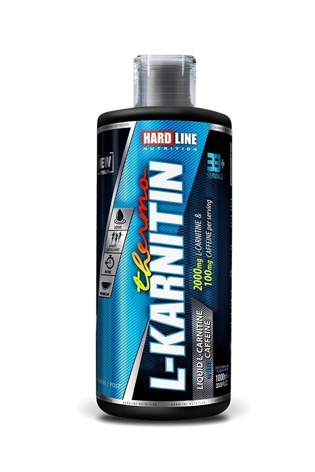 Hardline Thermo L-Carnitin 1000ml - Flüssiges L-Carnitin mit Wassermelonengeschmack Hauptbild