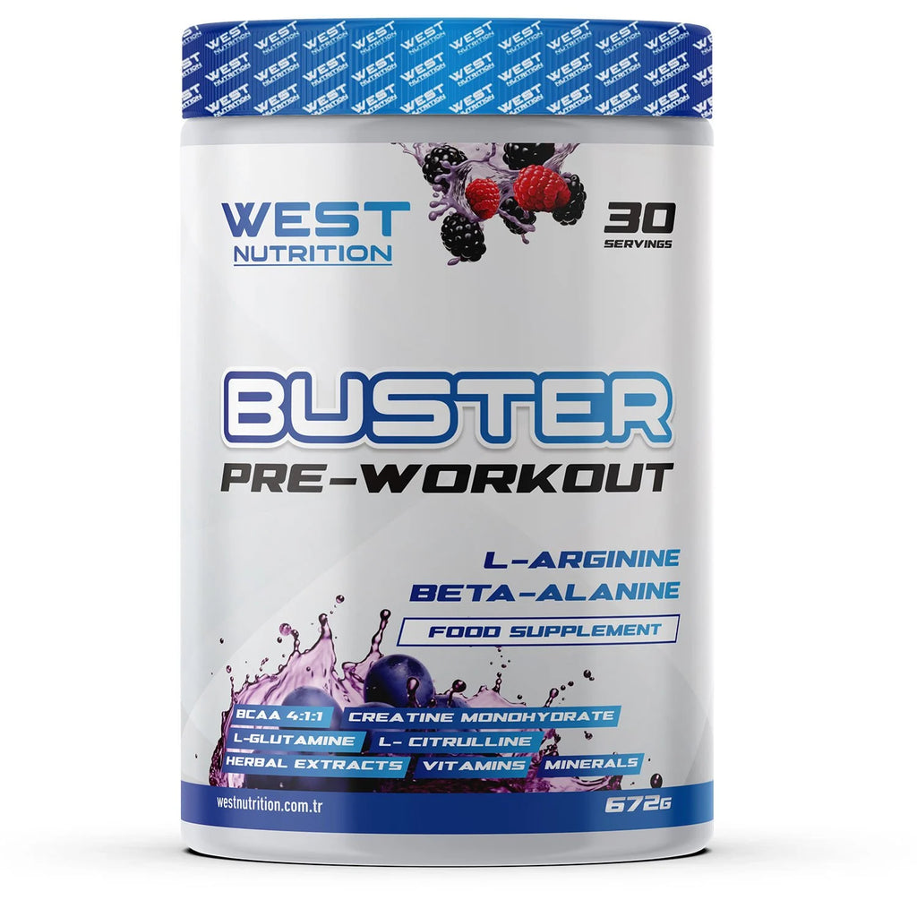 West Buster Preworkout L-Arjinin & Beta- Alanin 672g Orman Meyveleri Aroması