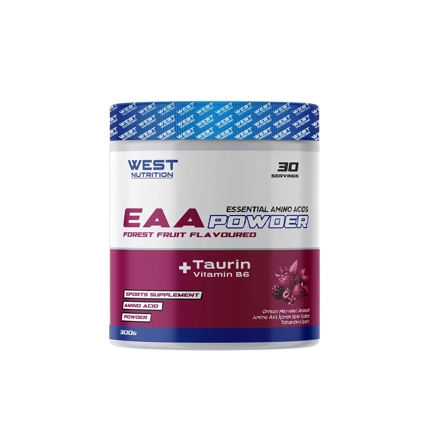 West EAA Esansiyel Amino Asitler 300g  Orman Meyveleri Aromalı
