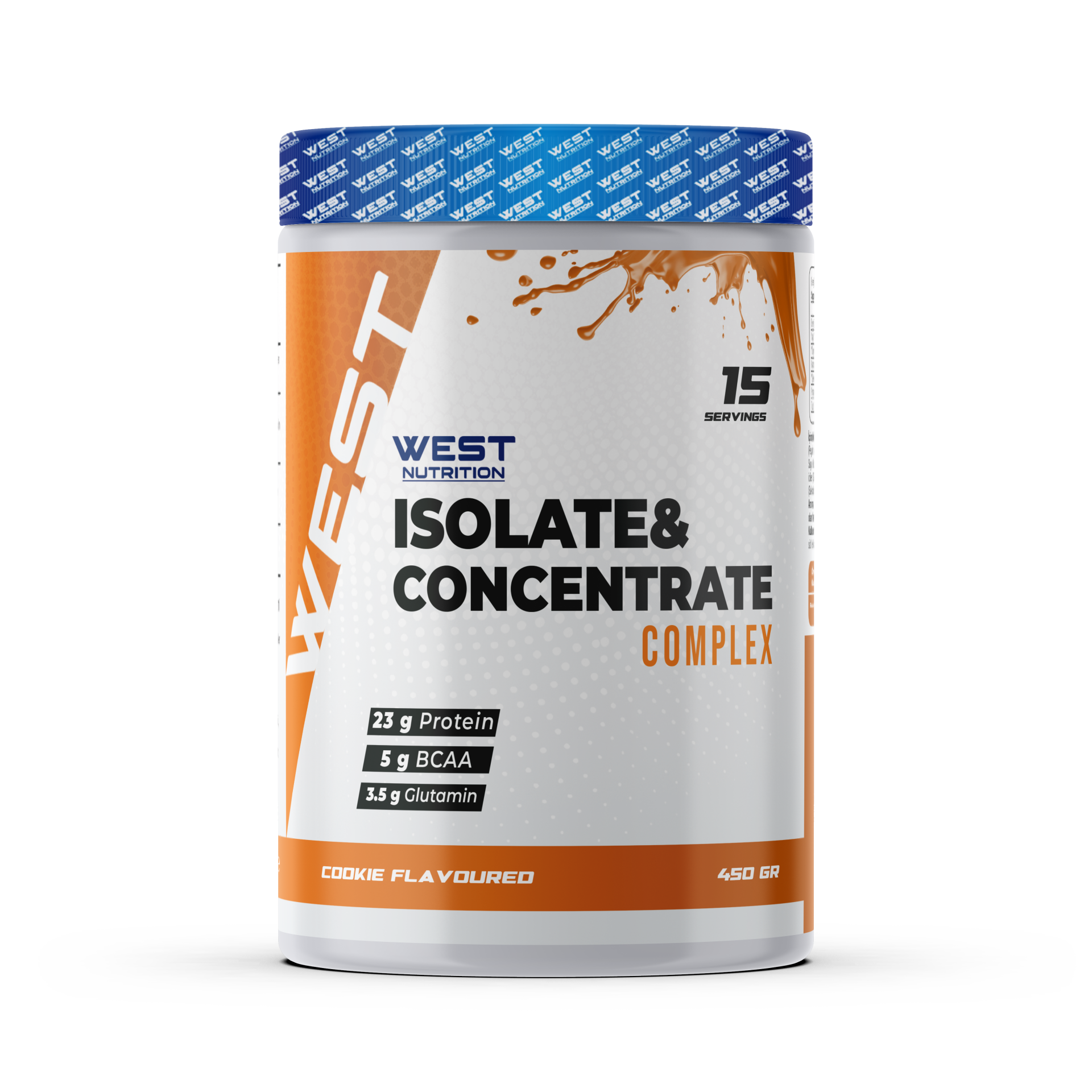 West Whey Complex İzole & Konsantre Kurabiye Aromalı Protein Tozu Ürün ana görseli