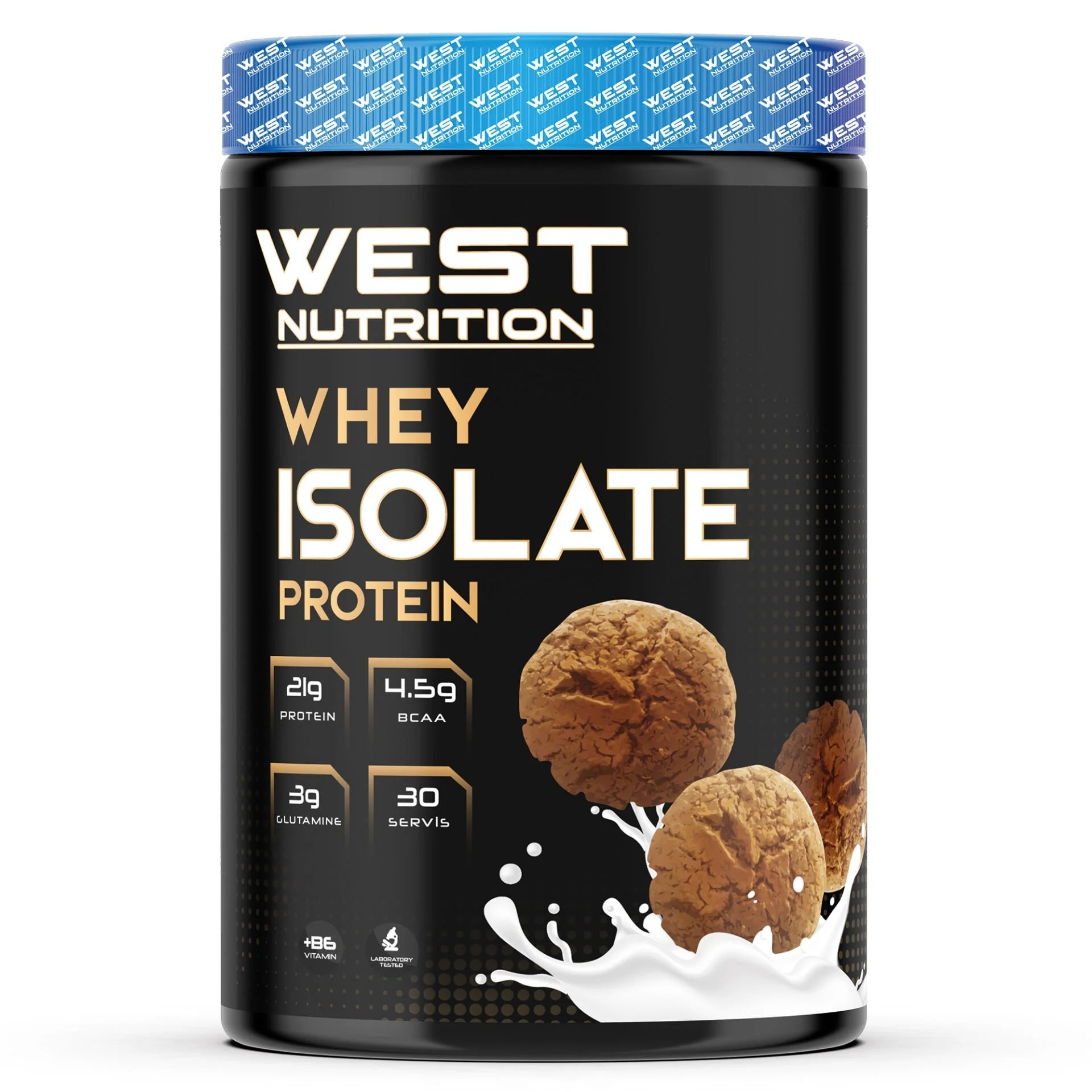 West Whey Isolate Kurabiye Aromalı Whey İzole Protein Tozu Ürün ana görseli