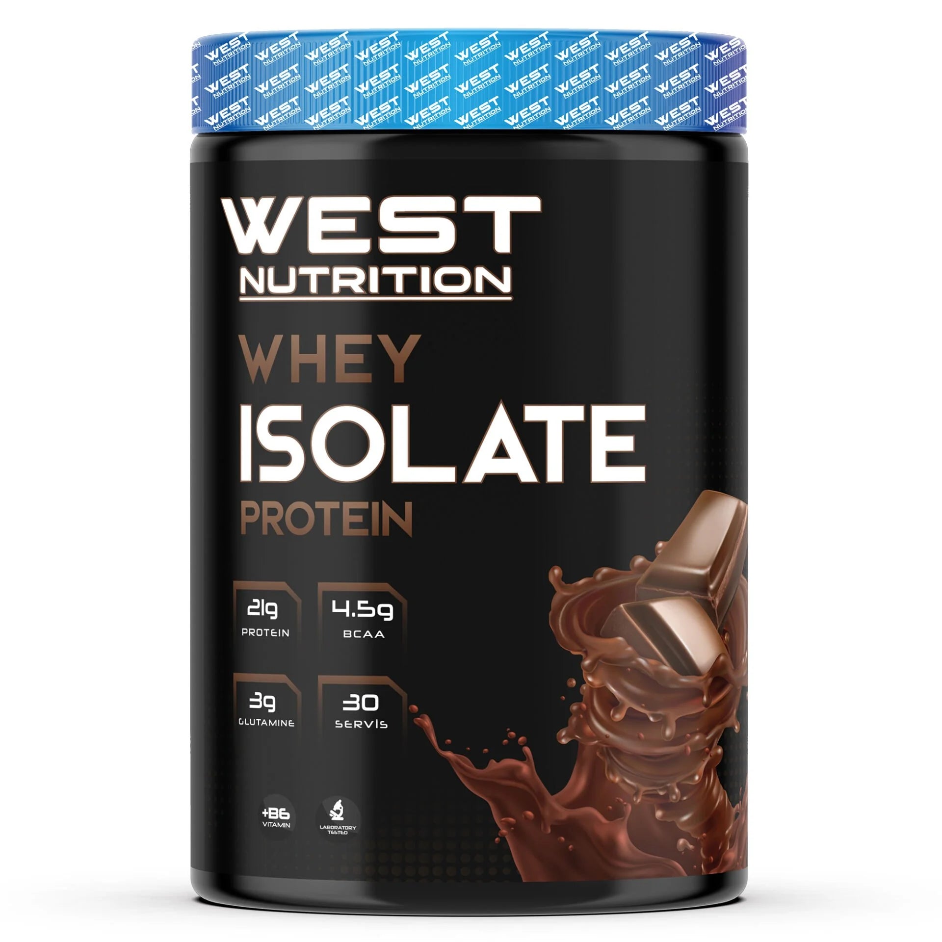 West Whey Isolate Çikolata Aromalı Whey İzole Protein Tozu Ürün ana görseli