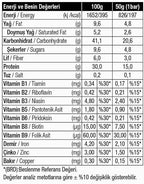 West Muzlu Protein Bar 50g (Tekli)