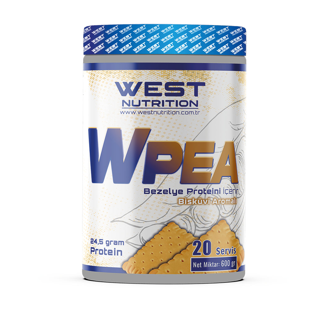 West WPEA Bezelye Protein Tozu - Bisküvi Aromalı 600g Vegan Protein